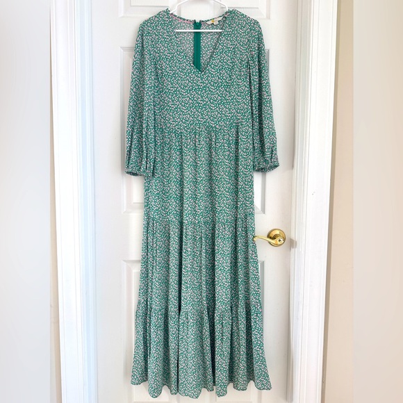 Boden Dresses & Skirts - Boden Floral Green Maxi Dress